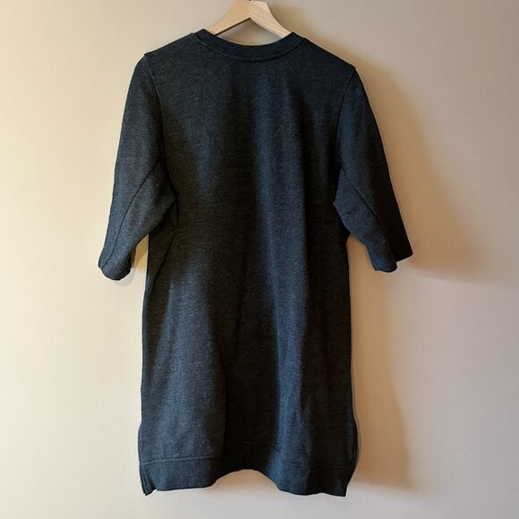Women's XL Fabletics Elena Sweater Dress Heathered Black Sporty Chic - Picture 4 of 9